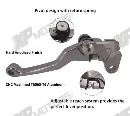 Мотокросс гонки регулируемый сводные сцепление рычаги для KTM 350SX F / XC XCF W EXC ( шесть