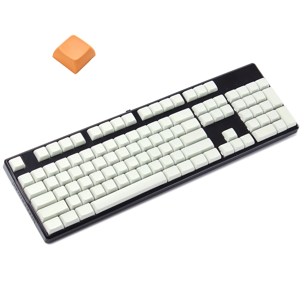 YMDK 61 87 104 оранжевый серый XDA полный набор клавиш похожий на DSA для механической