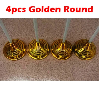 4pcs Golden Round YAZANIE 14*21 см, 4 шт., настольный индийский флаг с золотой основой, швейцарский Ангольский национальный стол, флаги и баннеры - Цвет: 4pcs Golden Round