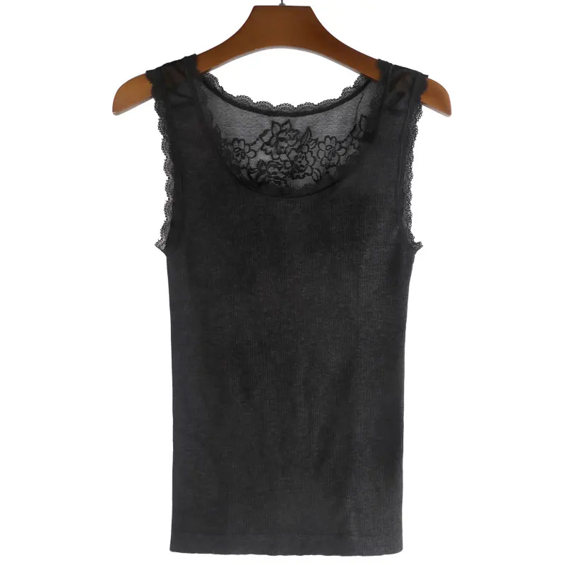 Теплая Женская Тонкая блузка Осеннее/зимнее нижнее белье кружевной круглый