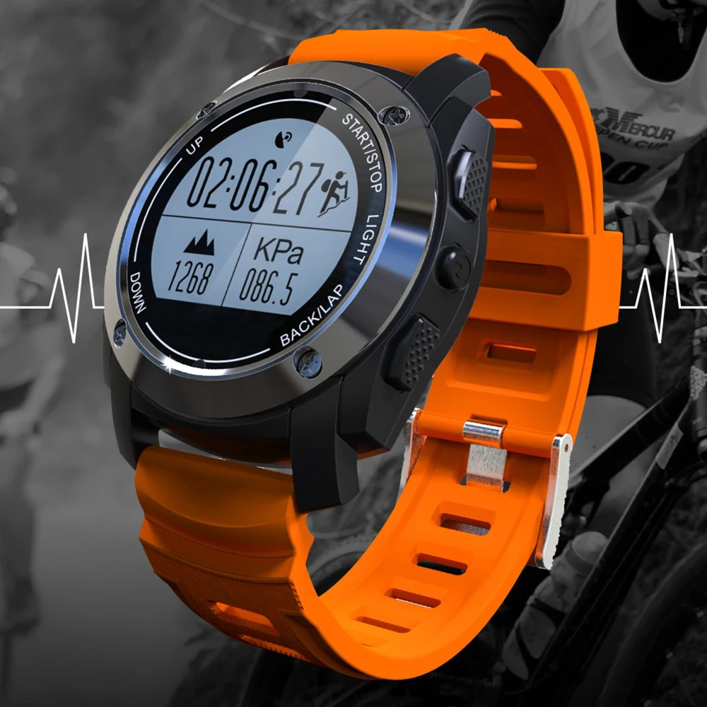 S928 gps Спорт на открытом воздухе Смарт часы мужской браслет водонепроницаемый
