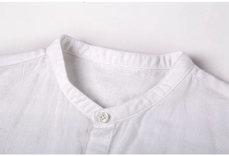 Рубашка мужская хлопковая с длинным рукавом повседневная однотонная Модная в