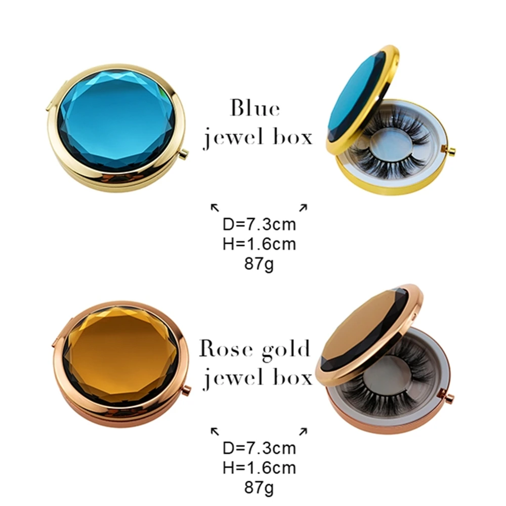 Корона ресницы 100 пар Накладные оптом индивидуальные упаковочная коробка на