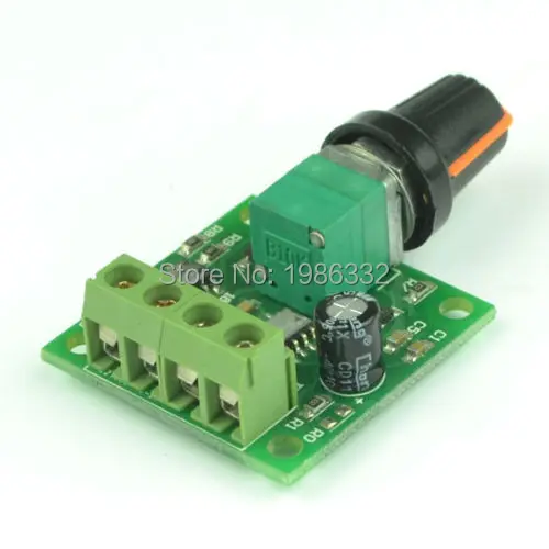 WS16 DC 1 8 V 15 3V 5V 6V 12V 2A регулятор скорости двигателя насоса Регулируемый