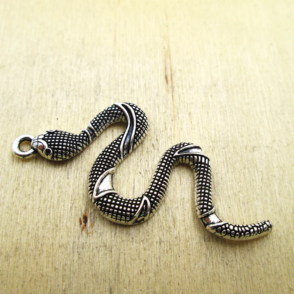 

10 шт.-54x25 мм Φ s большой фотоподвески DIY ожерелье/браслеты Подвески антикварный серебряный тон