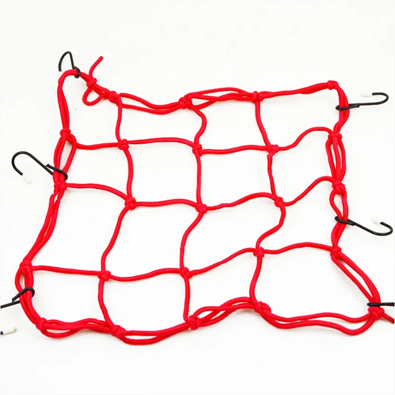 Сетка для груза мотоцикла 30*30 см 6 крючков|motorcycle bungee|motorcycle helmet nethelmet net |