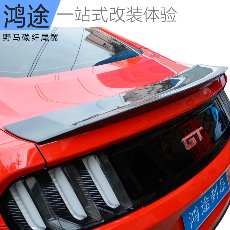 

Fit for ford MUSTANG modified carbon fiber rear wing rear spoiler wing