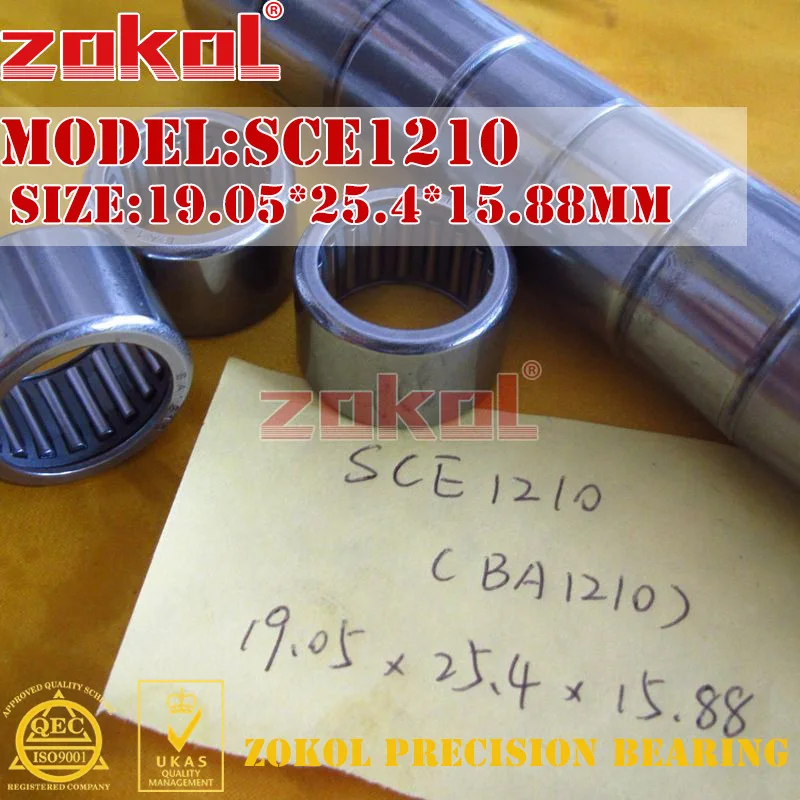 Подшипник ZOKOL SCE128 SCE1210 SCE1212 BA1210 BA1212 тип перфорации тиснения внешнее кольцо