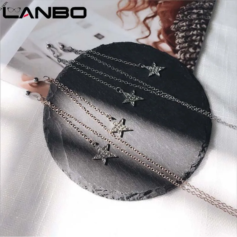Lanbo S модные очки для чтения цепочка женщин и мужчин металлические солнцезащитные