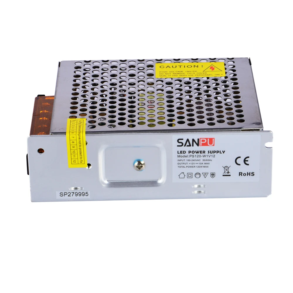 12V 10A 120W Switch Power Supply Driver For LED Strip Display 220V/110V 5050 Light | Обустройство дома