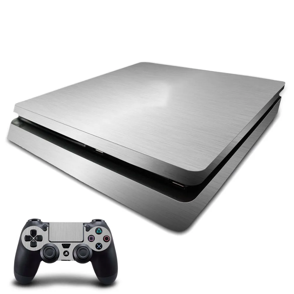 OST наклейка Серебристая для sony PS4 тонкая Виниловая Playstation 4 | Электроника