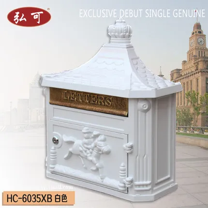 Континентальная алюминиевая панель Кан почты вилла почтовый ящик/почтовый ящик