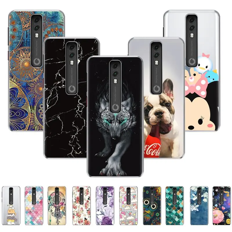 Чехол для телефона Vodafone Smart V10 с рисунком из мультфильма мягкий силиконовый чехол