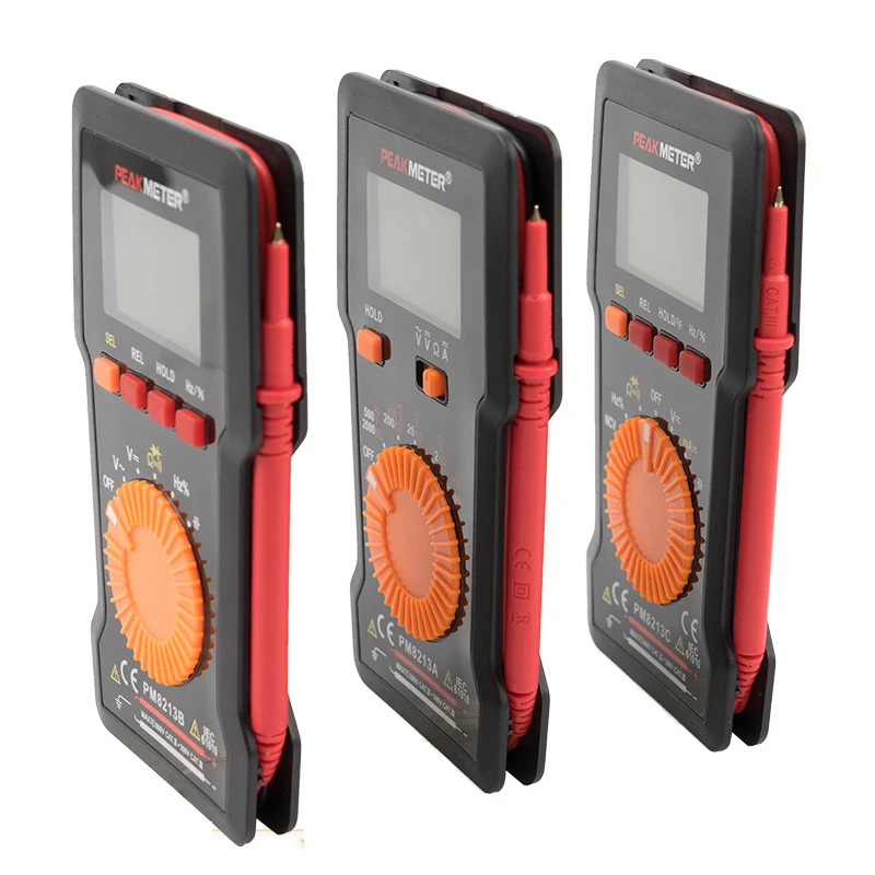 Мультиметр PEAKMETER PM8213A/B/C Многофункциональный Высокоточный цифровой мультиметр 400
