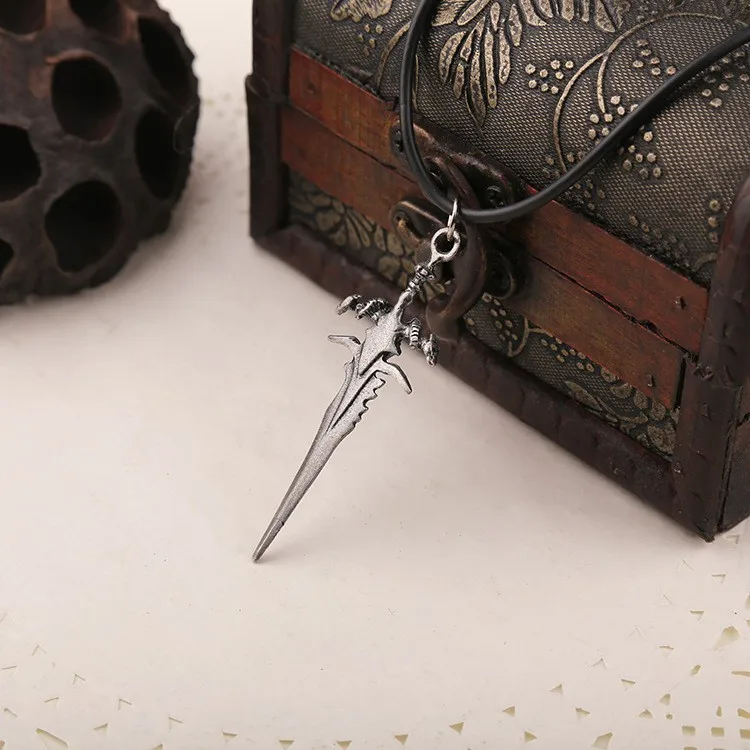 Arthas Menethil Sword World of warcraft оптовая продажа этнический знак ожерелье world | Украшения и