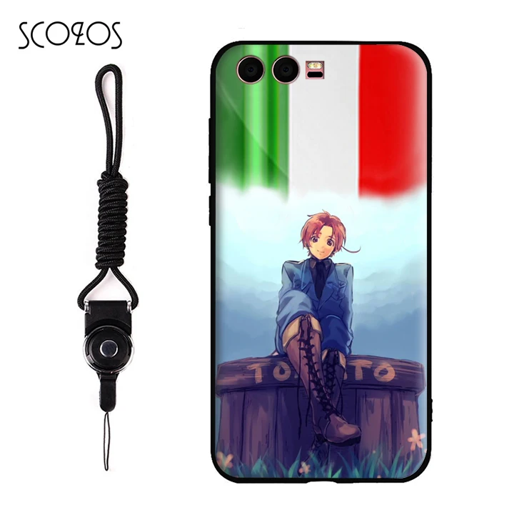 SCOZOS хеталия и страны оси силиконовый мягкий чехол для телефона Huawei P9 P10 lite Honor 9