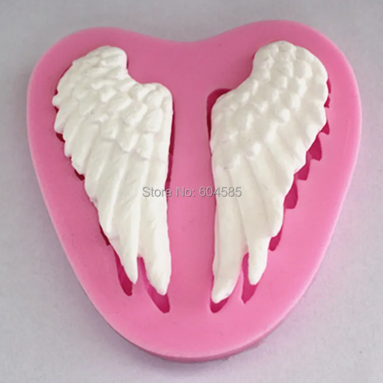 

Silicone Angel Wing Fondant Silicone Sugar Craft Molds DIY Cake Decorating