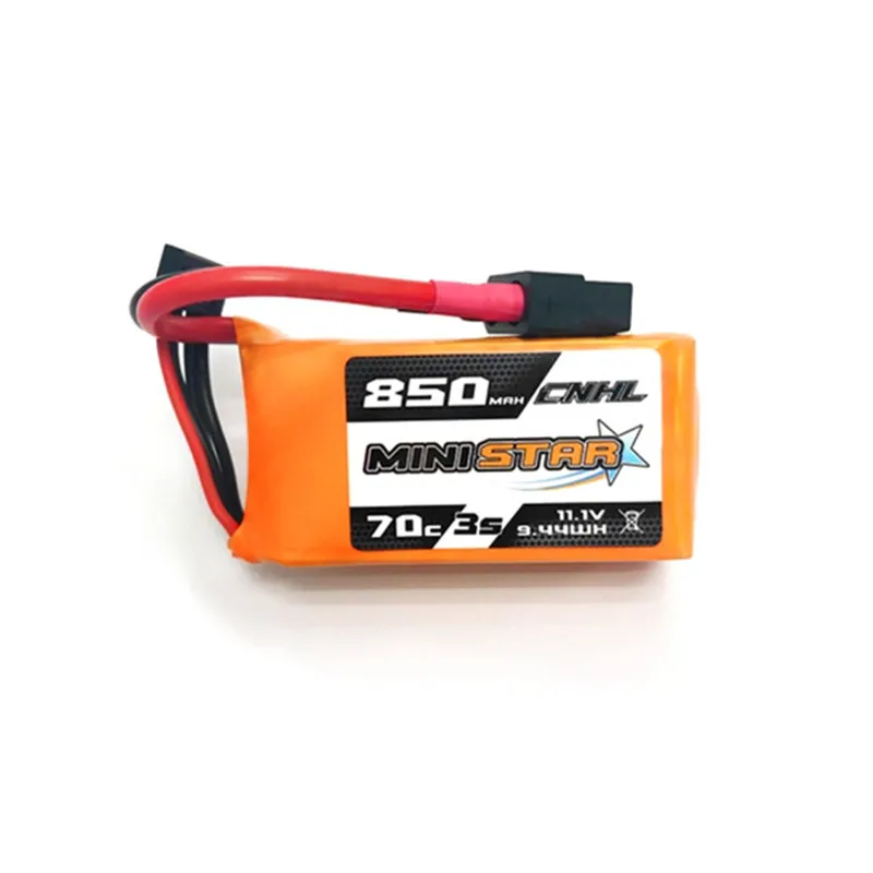 CNHL MiniStar 850 mAh/450 mAh 11,1 V 3S 70C Lipo аккумулятор Перезаряжаемый W/XT60 Разъем для RC моделей запчасть для мультикоптера Accs