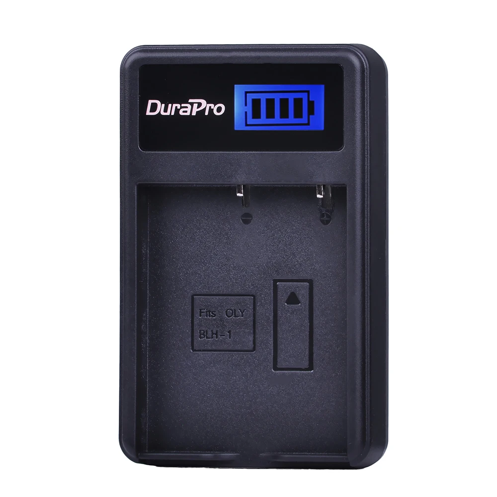 Durapro 4 шт. BLH-1 BLH1 BLH 1 Замена литий-ионная батарея и ЖК-дисплей одно зарядное устройство для Olympus E-M1 Mark II EM1-2 EM1 Mark камера