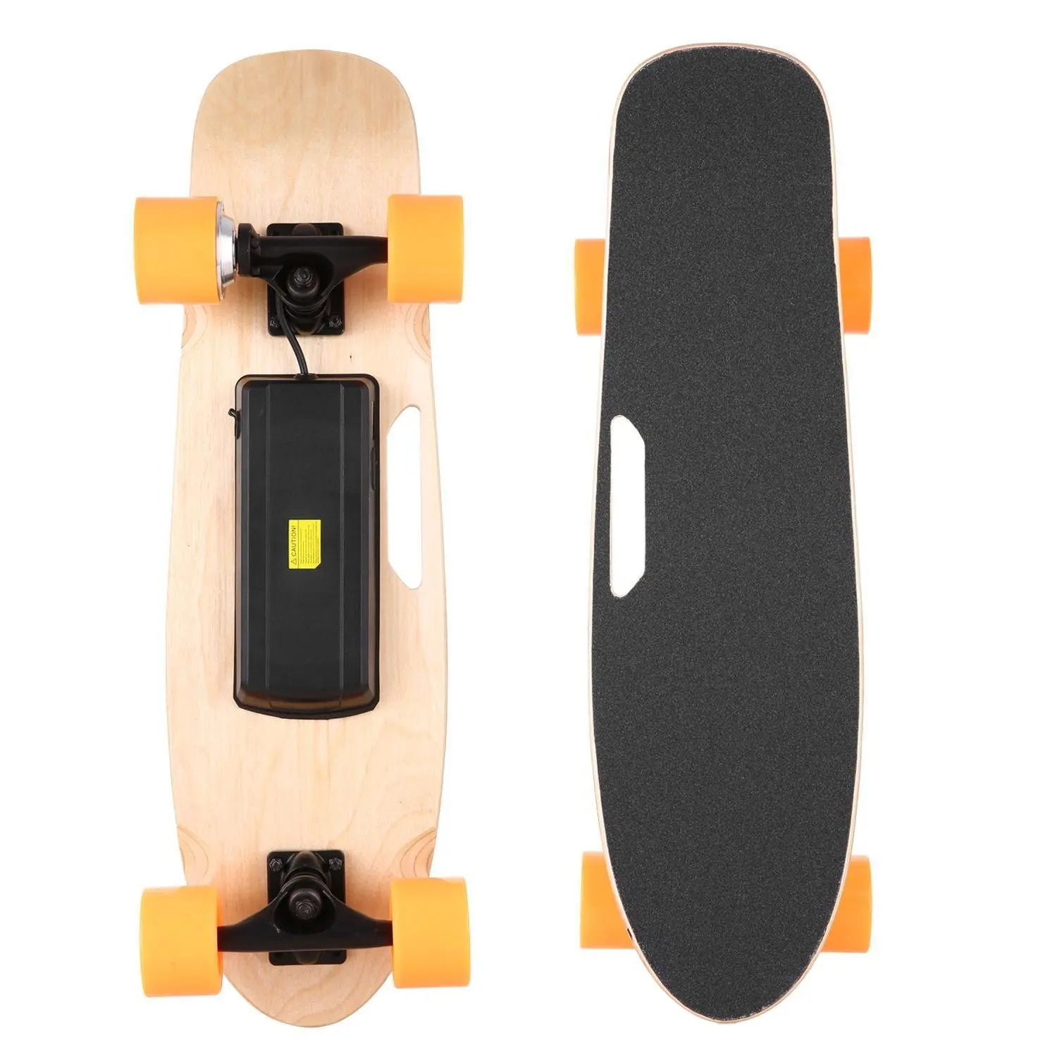 Новый 4 Колёса Электрический Longboard Детский самокат с ручкой пульт дистанционного