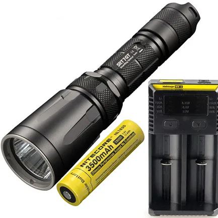 SRT7GT NL1835 I2 NITECORE SRT7GT фонарик умный селектор кольцо CREE XP-L HI V3 RGB Свет Макс 1000 люмен луч бросок 450 м тактический фонарь - Испускаемый цвет: SRT7GT NL1835 I2