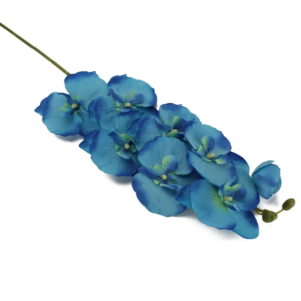 Искусственная Орхидея Бабочка Шелковый цветок цветочный букет фаленопсис