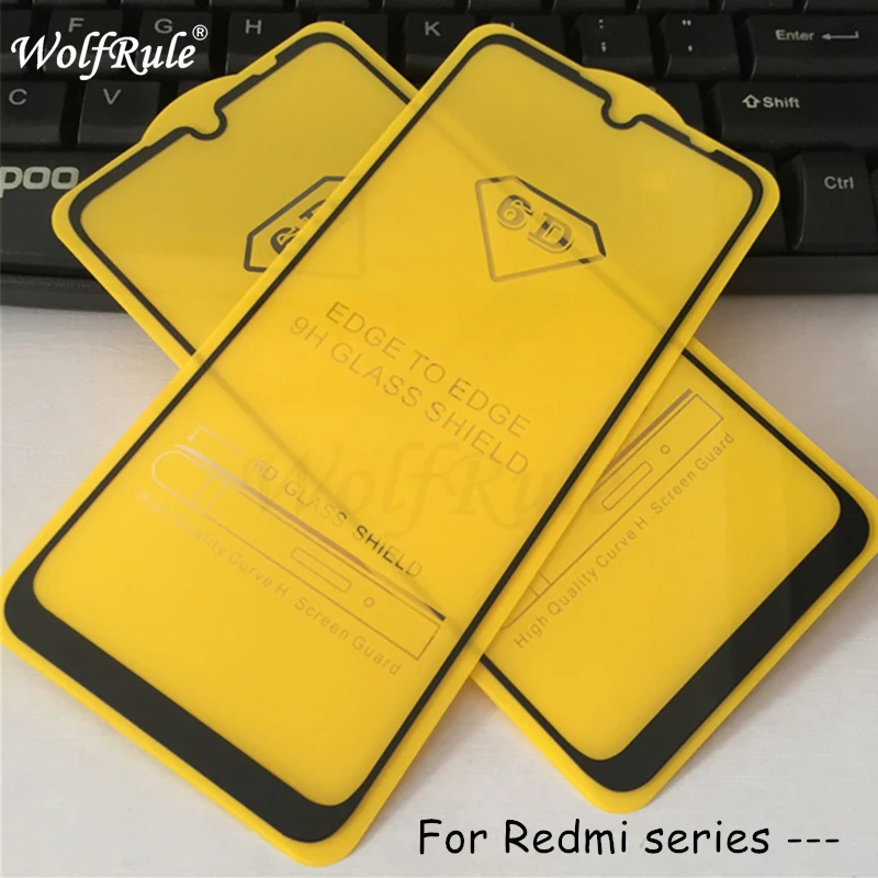 Закаленное стекло для Xiaomi Redmi 7 Защитная пленка экрана Защитное Xiomi Y3|Защитные