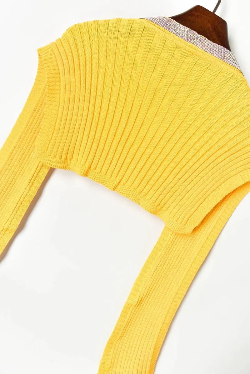 Модное Вязаное пончо 2019 осень со стразами бусинами и бантом женский плащ