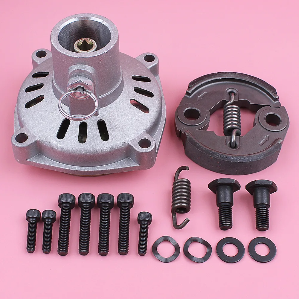 Крышка барабана сцепления комплект шайб болтов для Honda GX31 GX35 GX35NT 4-тактный двигатель газонокосилки запасные части Крышка барабана сцепления комплект шайб болтов для Honda GX31 GX35 GX35NT 4-тактный двигатель газонокосилки запасные части