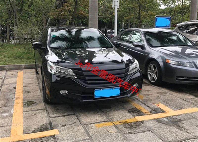 Использование для Honda Accord Racing Grills год углеродного волокна Refitt Передняя Центральная гоночная решетка крышка аксессуары без логотипа автомобиля