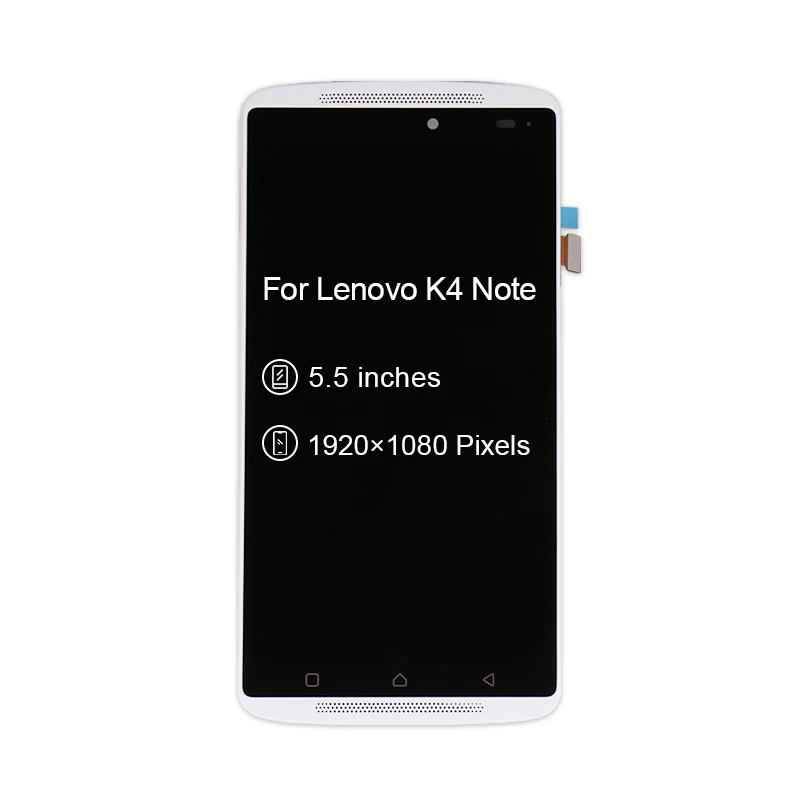Для Lenovo Vibe K4 Note A7010 K51c78 ЖК сенсорный экран дигитайзер + рамка в сборе для дисплей