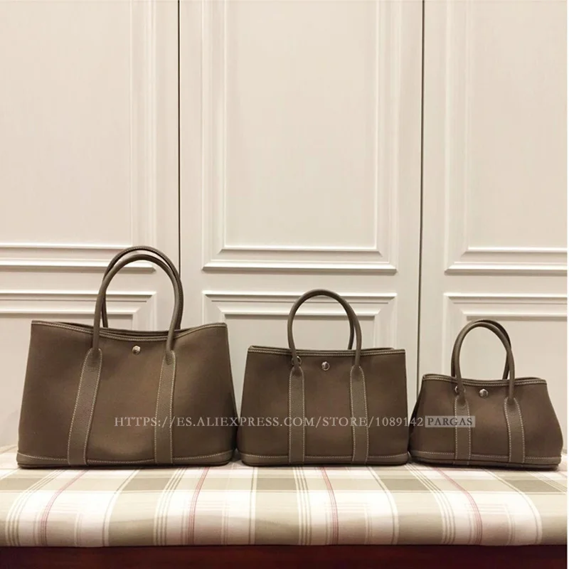 Сумки с ручками из натуральной коровьей кожи/холщовая женская сумка A4 сумки на