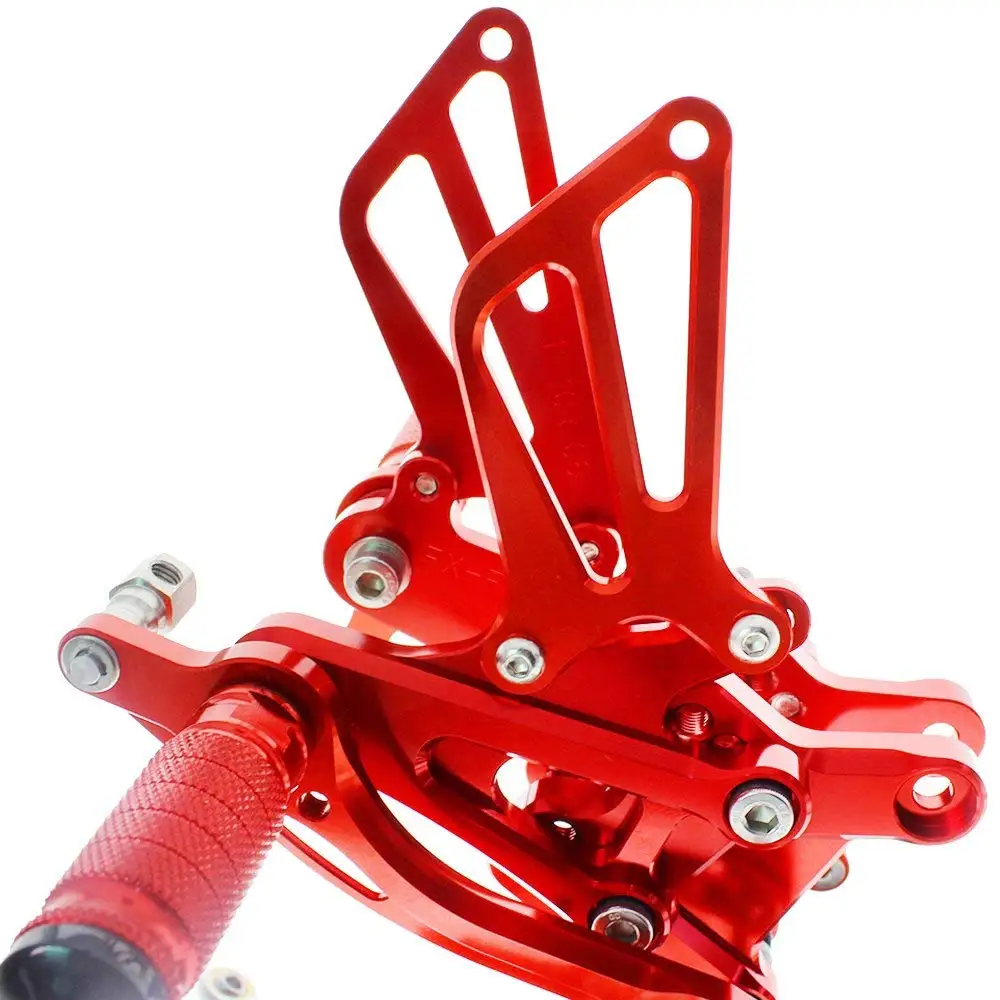Аксессуары для заднего мотоцикла Honda CBR600 F3/F4/F4i CNC Регулируемые подножки CBR 600 F3 F4