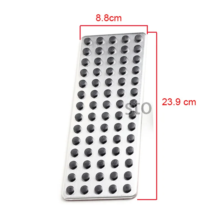 Нет для леворульных автомобилей не прилипает давит подставка ног педали тормоза