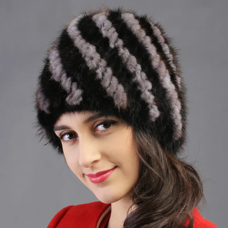 2018 осень зима супер теплый ананас женская натуральная норковая меховая муфты