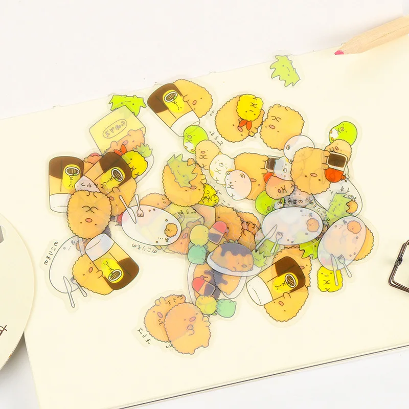 Креативные наклейки из ПВХ для разных милых углов декоративные уплотнительные