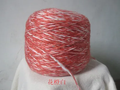 500 г/skein разноцветный шерсть кашемир толстый трикотаж ручной Трикотажная Пряжа для Вязание крючком и шарф шляпа свитер DIY t50 - Цвет: 13