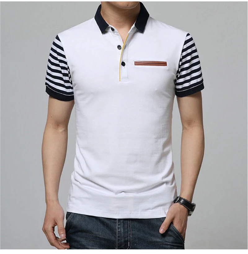 ARCSINX Slim Fit Polo рубашка мужская плюс размер 5XL 4XL 3XL хлопок Поло мужская рубашка большого размера повседневная с коротким рукавом летние мужские Поло