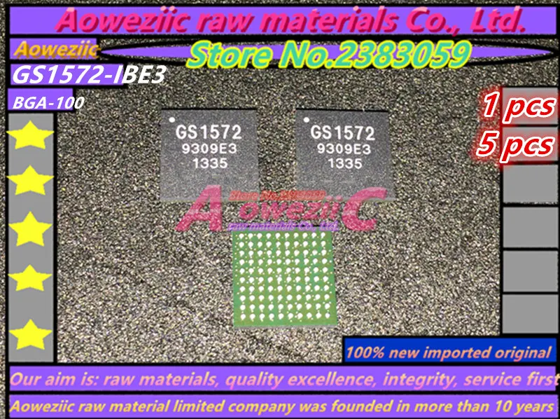 Aoweziic 2013 + 100 новые импортные оригинальные фотообои GS1572IBE3 GS1572 BGA100 видеообработка