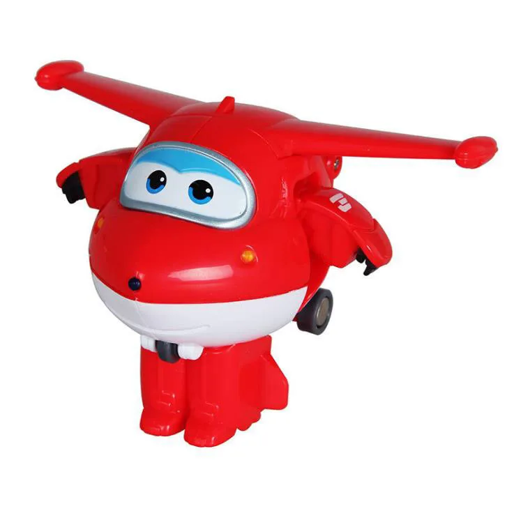 Superwings 1 шт./компл. ABS Мини игрушки самолет с рисунками героев из мультфильма Супер