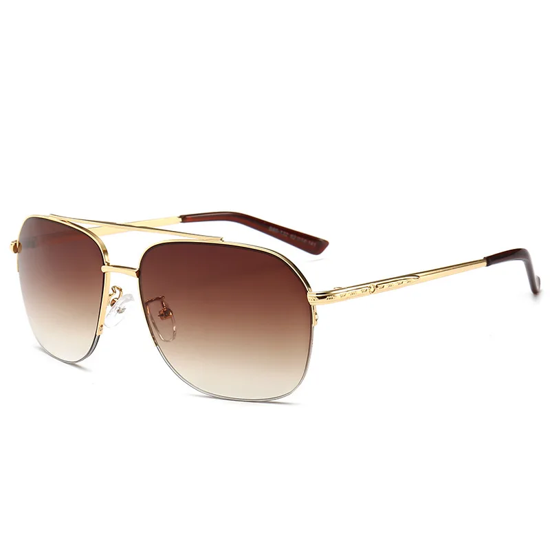 2018 унисекс Винтажные Солнцезащитные очки авиаторы для мужчин и женщин без оправы