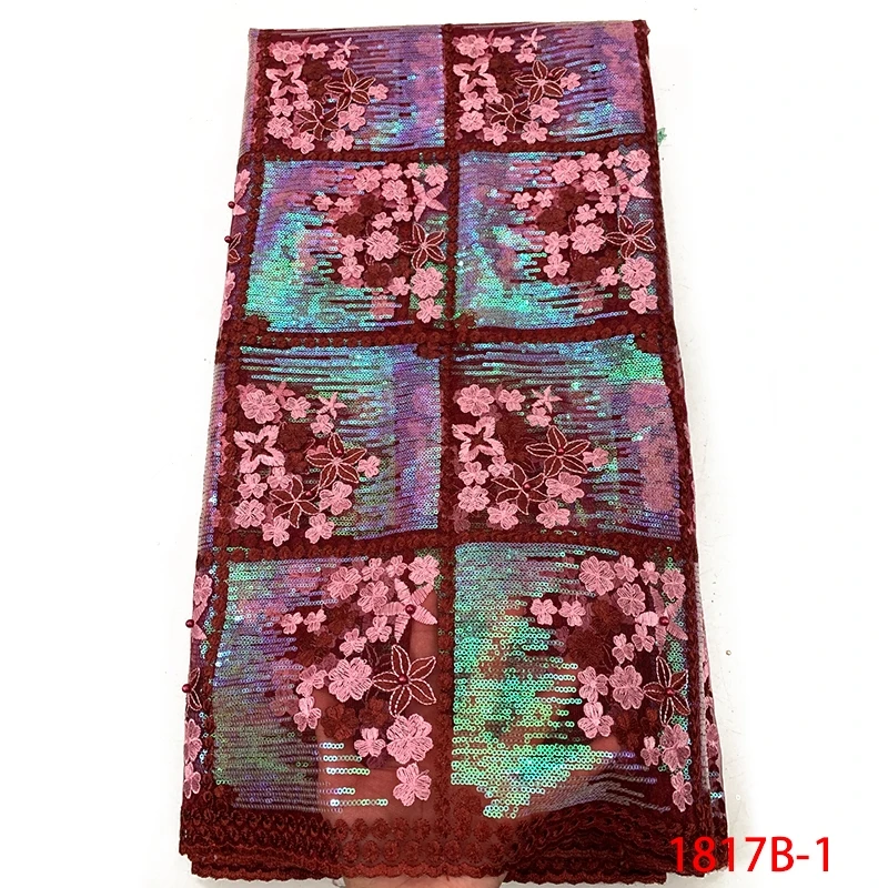 Новейшая африканская кружевная ткань 2019 Высококачественная французская