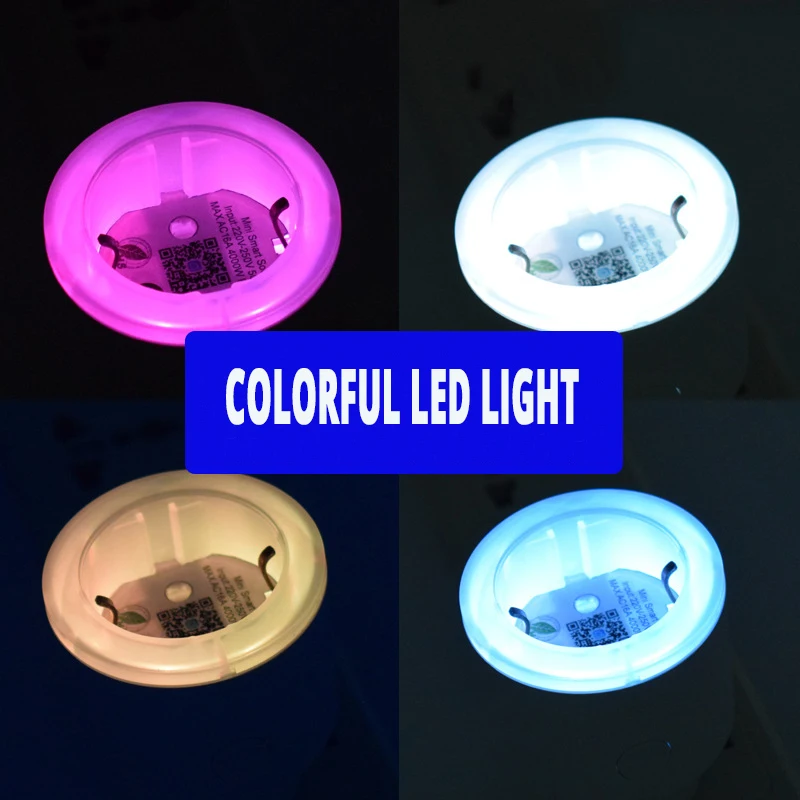 Великобритании США ЕС Разъем Smart Plug со светодиодной подсветкой Google дома и Alexa