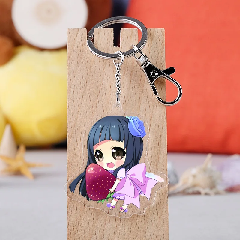 Брелок для ключей в японском стиле с героями мультфильмов SAO лучший друг подарок