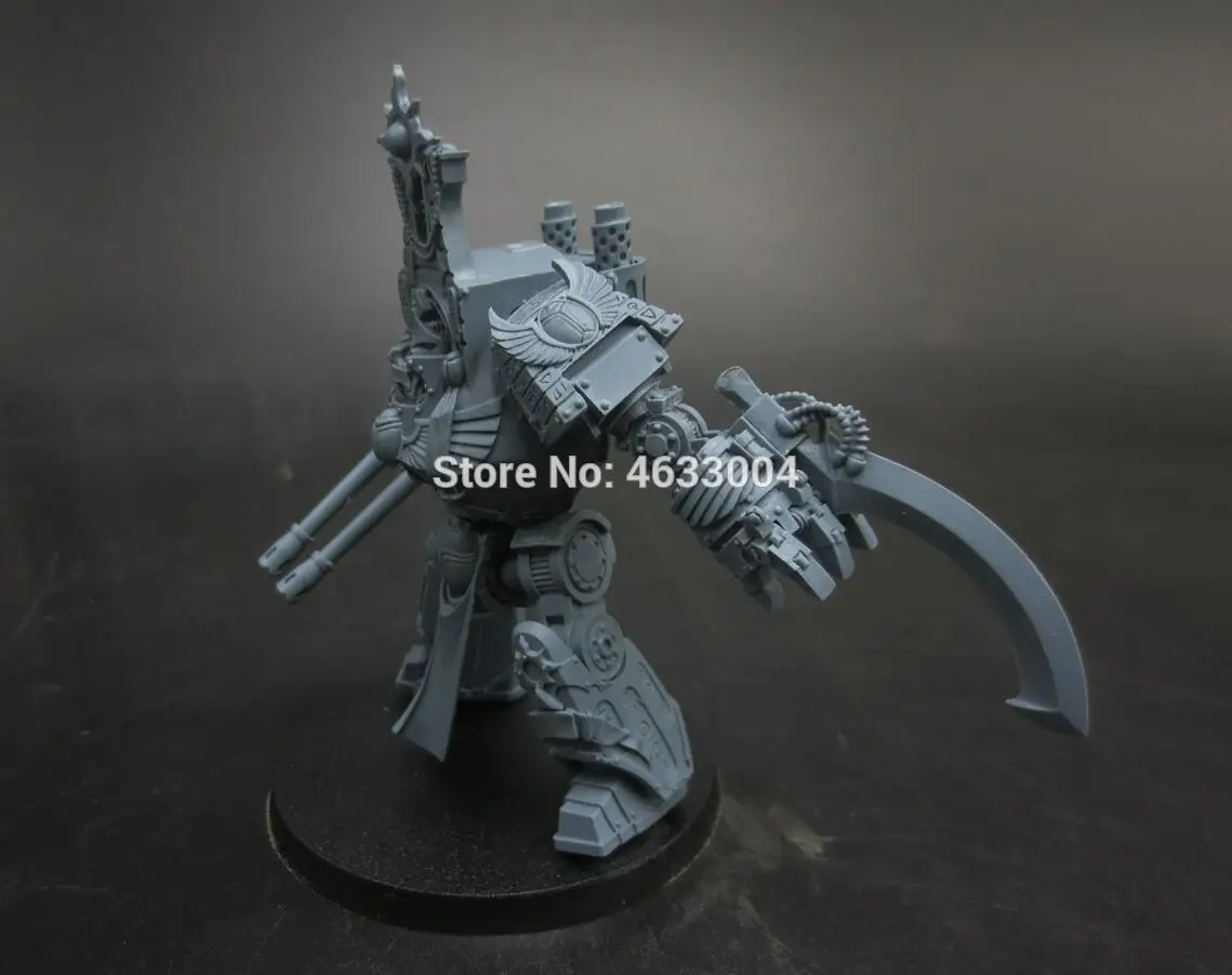 Тысяча сыновей осирион шаблон Contemptor Dreadnought с оружием|Игровые фигурки и