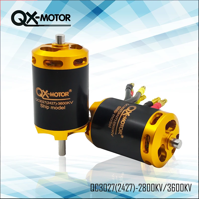 Бесщеточный двигатель постоянного тока 3027 3600KV скоростной бесщеточный DIY
