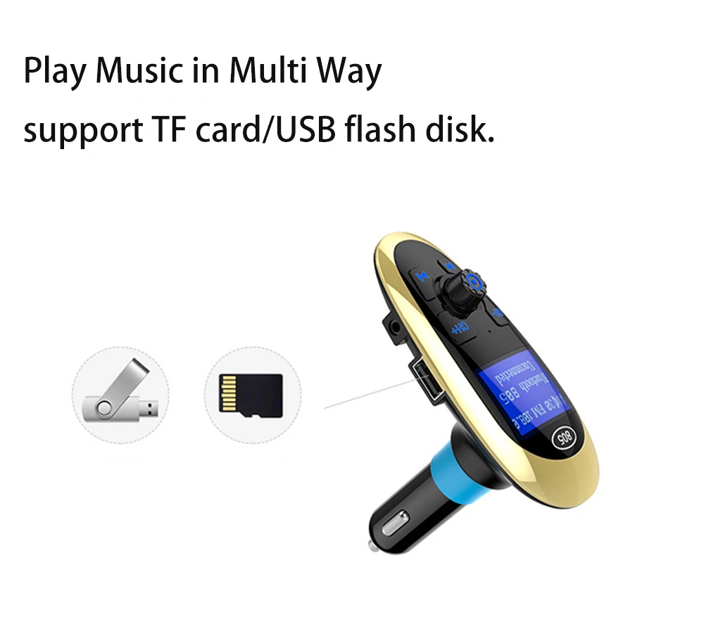 12 V 24 USB AUX Bluetooth Mp3 плеер Handsfree Car Kit FM передатчик беспроводной музыкальный адаптер