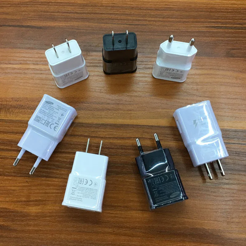 20 шт./лот USB вилка Быстрая зарядка Адаптивное дорожное настенное зарядное устройство 9V 1.67A адаптер питания для samsung Galaxy S6/S6 edge