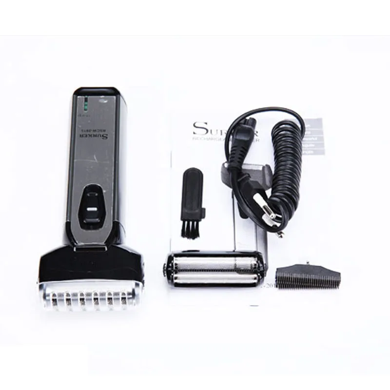 Мужская бритвенная машина Surker перезаряжаемая бритва с возвратно поступательной