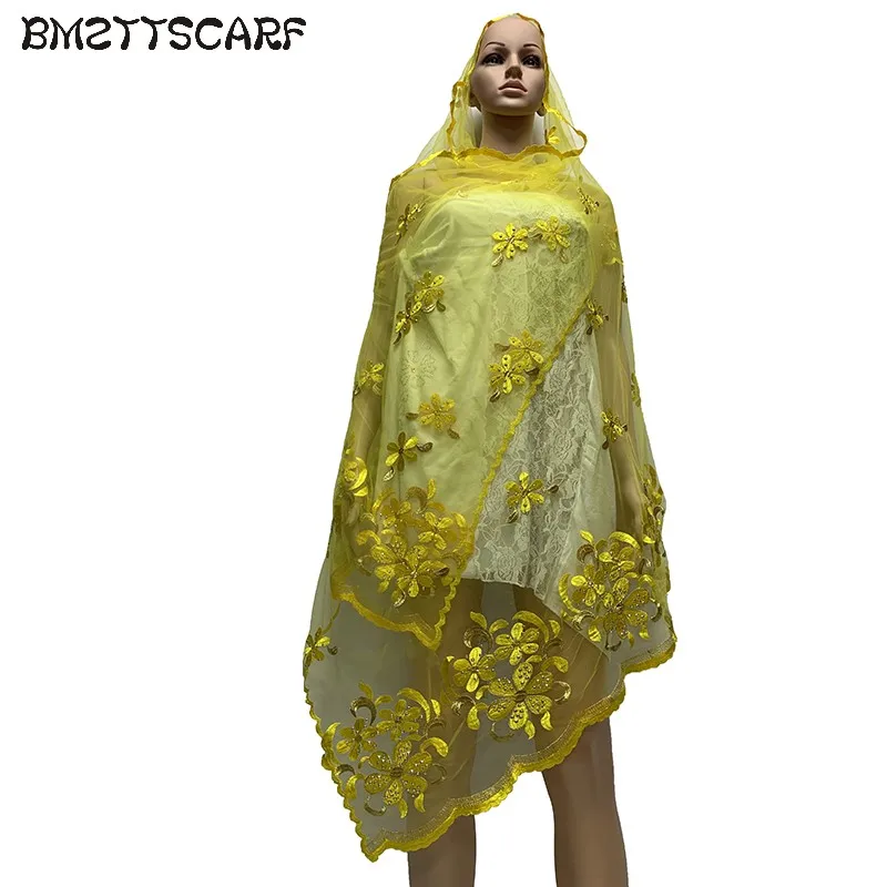 Женские шарфы в африканском стиле прозрачный материал мягкая сетка маленький